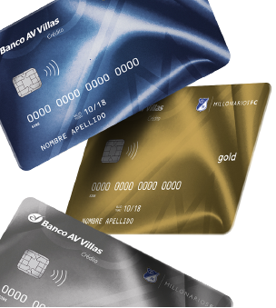 Tarjeta de Crédito cashback Millonarios