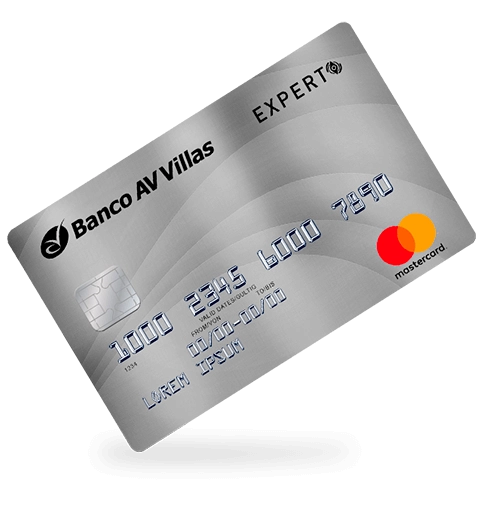 Tarjeta de crédito Experto mastercard Banco AV Villas