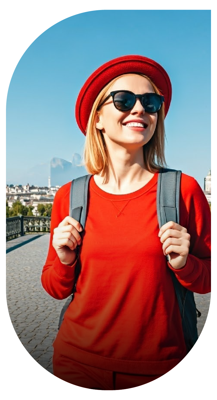 mujer abre cuenta con  rentabilidad 