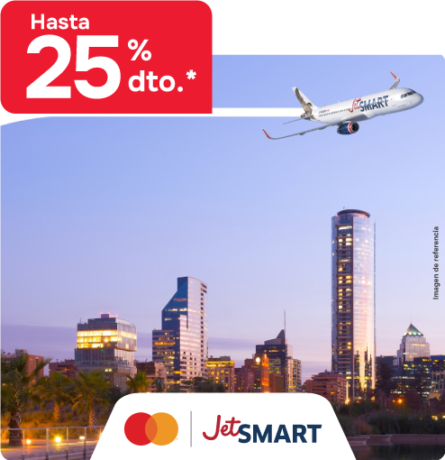 JetSMART hasta 25%